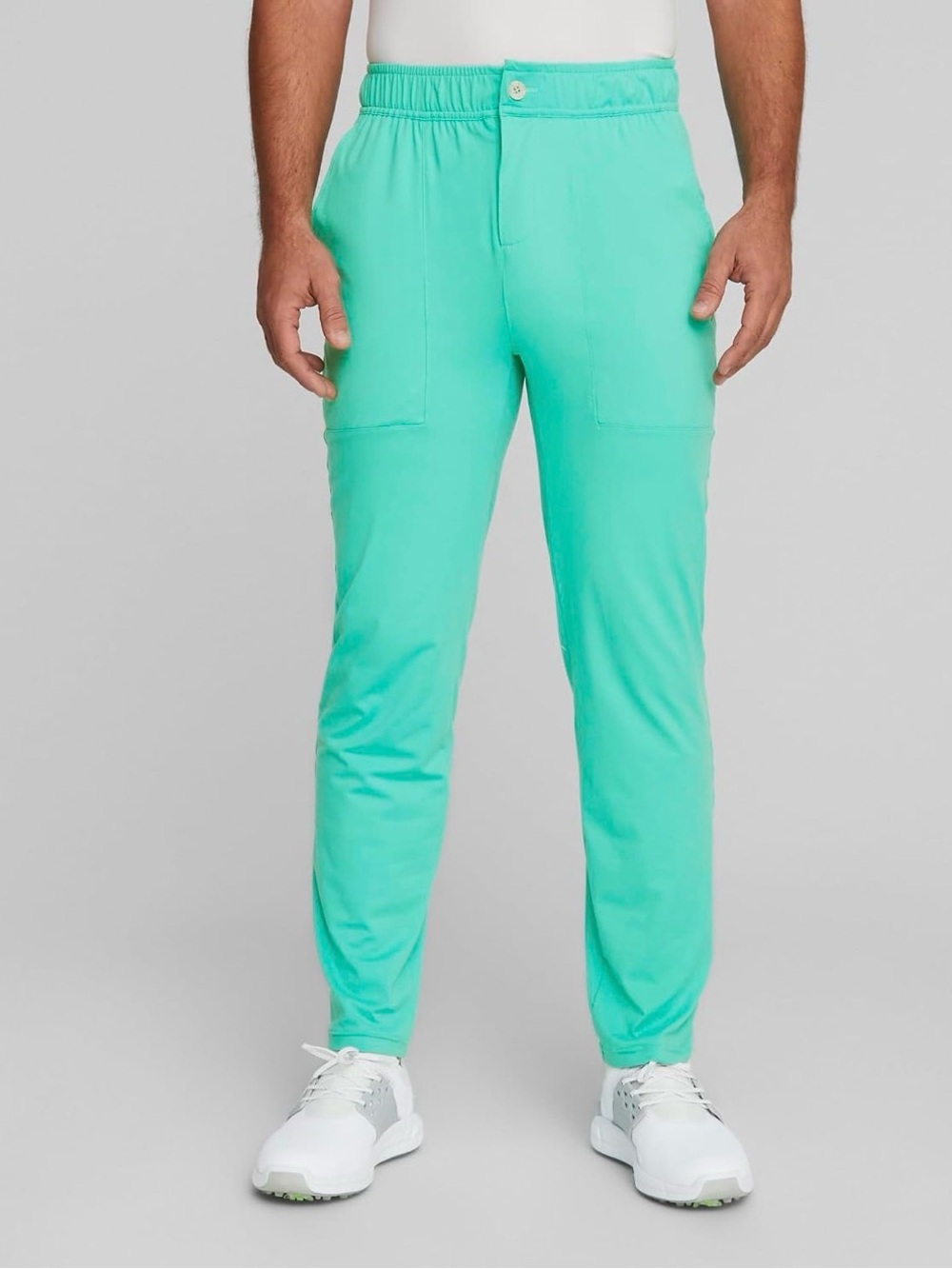 Puma x Palm Tree Crew Logo Golf Joggers Aqua Green Men’s Medium